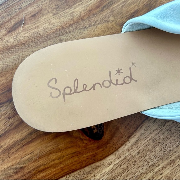 Splendid Barton double knot leather slide sandals - Picture 6 of 9